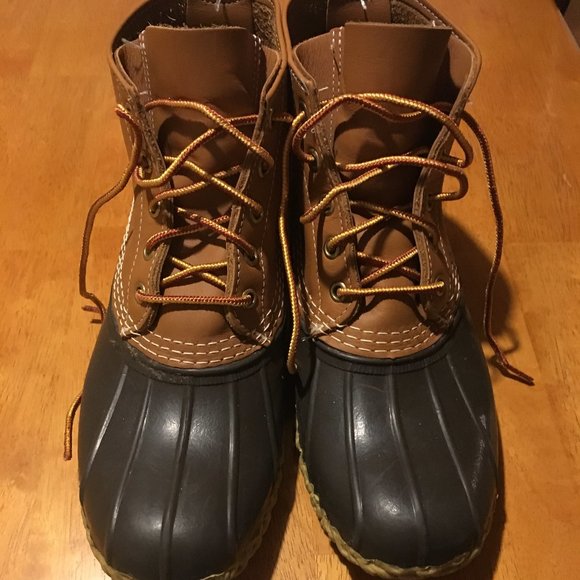 L.L. Bean Lace up Bean Boots